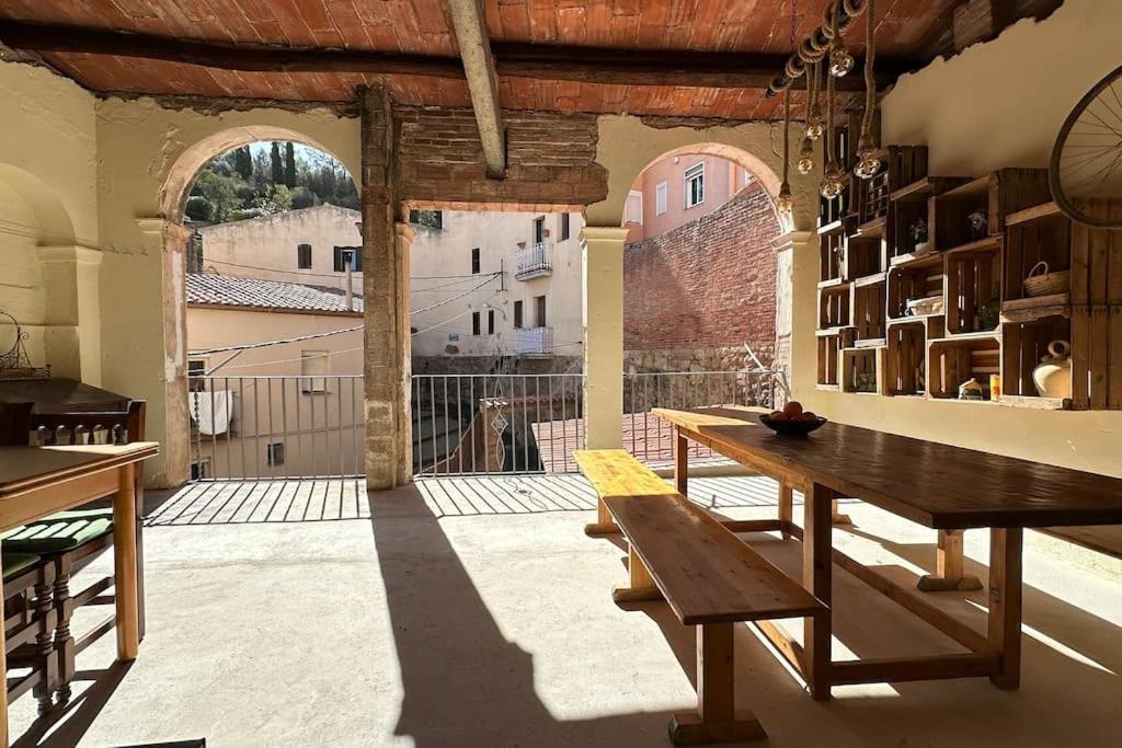 Habitacion L'Elefant En Casa Cami De Les Aiguees Monistrol De Montserrat المظهر الخارجي الصورة